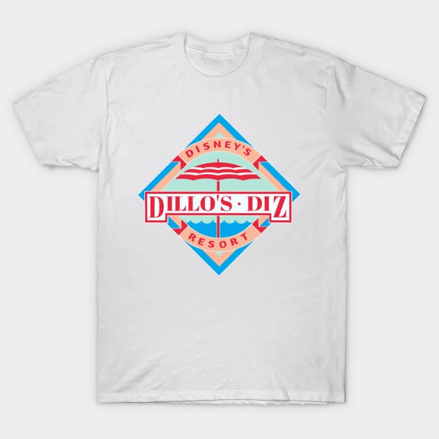 Dillo's Diz Resort Official Tee T-Shirt by Dillo’s Diz